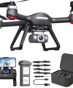 Holy Stone HS700E 4K UHD Drone with EIS Anti Shake 130 FOV Camera for Adults,