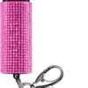 Guard Dog Security Bling it On Pepper Spray Keychain with Safety Twist Top Mini and Easy Carry Lightweight and Fashionable Maximum Police Strength OC Spray 16 Feet Range 0.5 fl oz