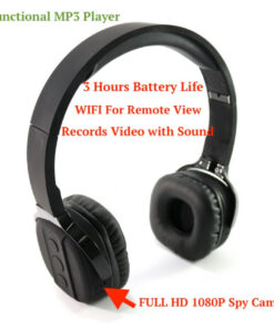 Spy Wireless Full HD Camera LawMate PV-EP10W Headphones