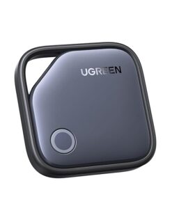 UGREEN Finder Tag Compatible with Apple Find My (iOS Only), 2-Year Replaceable Battery Bluetooth Tracker Tags, Item Finder Smart Tag for Key Wallet Luggage Passport with Alarm& Left-Behind Remind