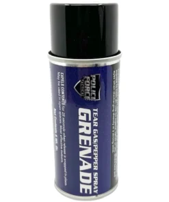 Police Force Tactical Tear Gas Pepper Spray Fog Throwing Grenade 6 oz.