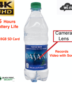 4K Hidden Water Bottle Spy WIFI Camera DVR Audio