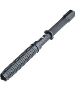 Guard - Stun Gun with LED Flashlight X10 Strobo Baton - Aluminum - Black - YC-X10